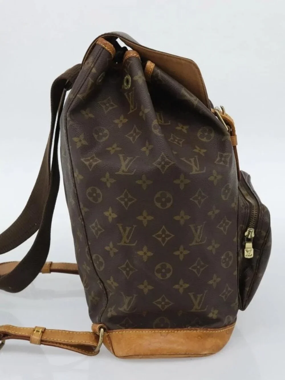 LOUIS VUITTON Monogram Montsouris GM Backpack M51135 LV Auth ka4969